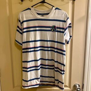 Maui and Sons striped T shirt. Size Large.
